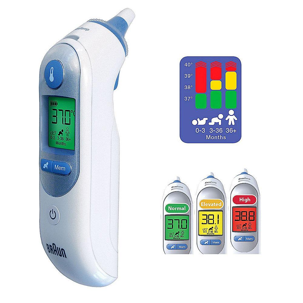 Braun IRT 6520 ThermoScan 7 Infrarot-Fieberthermometer, Braun, IRT, 6520, ThermoScan, 7, Infrarot-Fieberthermometer