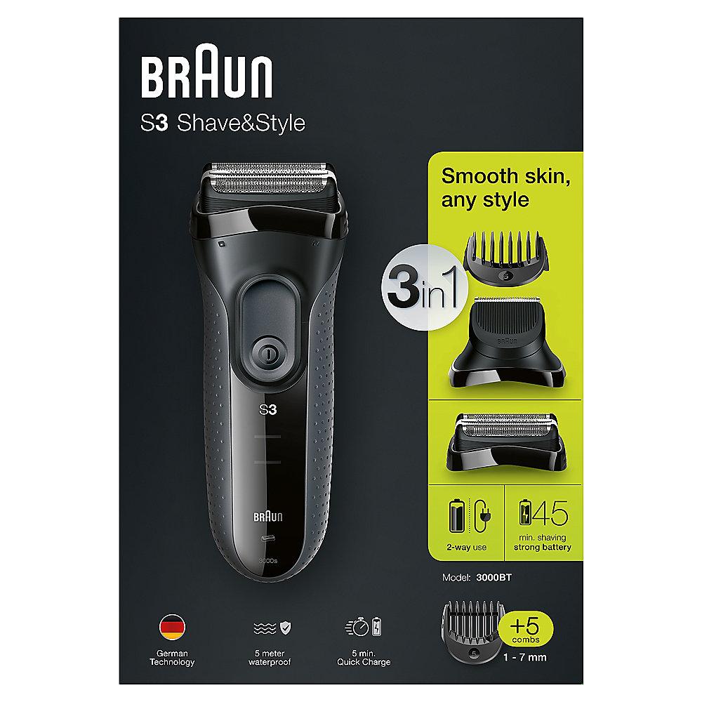 Braun Series 3 - 3000BT Shave&Style