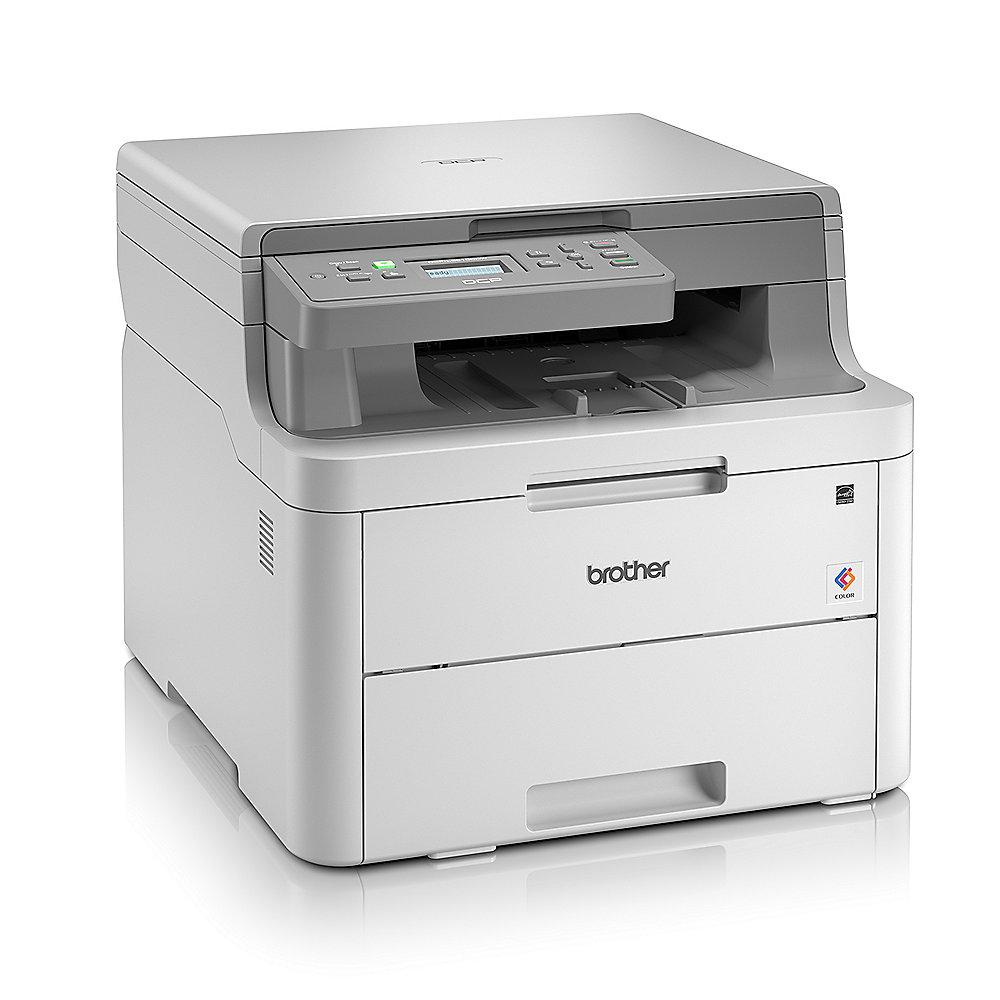 Brother DCP-L3510CDW Farblaser-Multifunktionsdrucker Scanner Kopierer WLAN