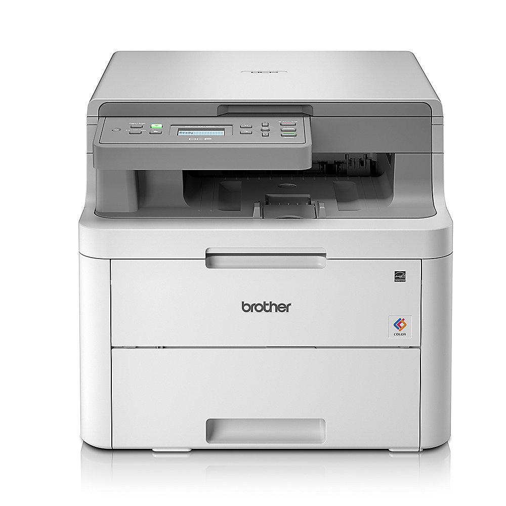 Brother DCP-L3510CDW Farblaser-Multifunktionsdrucker Scanner Kopierer WLAN, Brother, DCP-L3510CDW, Farblaser-Multifunktionsdrucker, Scanner, Kopierer, WLAN
