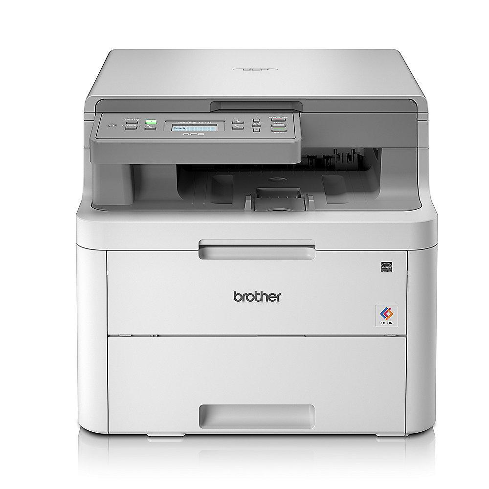 Brother DCP-L3510CDW Farblaser-Multifunktionsdrucker Scanner Kopierer WLAN