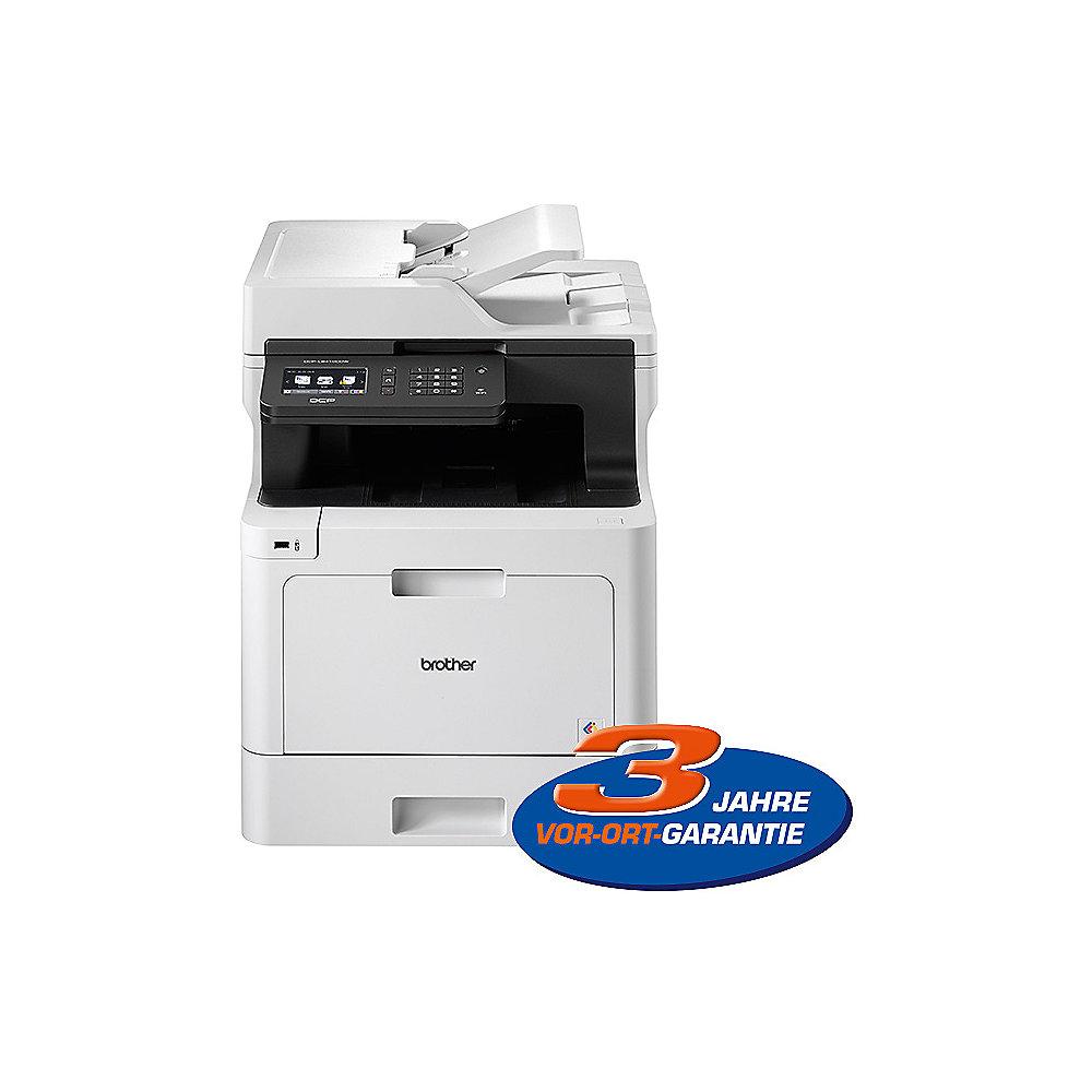 Brother DCP-L8410CDW Farblaser-Multifunktionsdrucker Scanner Kopierer LAN, Brother, DCP-L8410CDW, Farblaser-Multifunktionsdrucker, Scanner, Kopierer, LAN