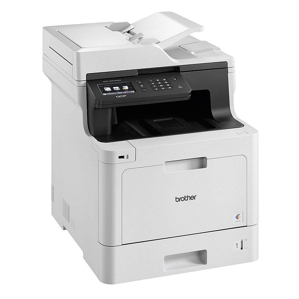 Brother DCP-L8410CDW Farblaser-Multifunktionsdrucker Scanner Kopierer LAN, Brother, DCP-L8410CDW, Farblaser-Multifunktionsdrucker, Scanner, Kopierer, LAN