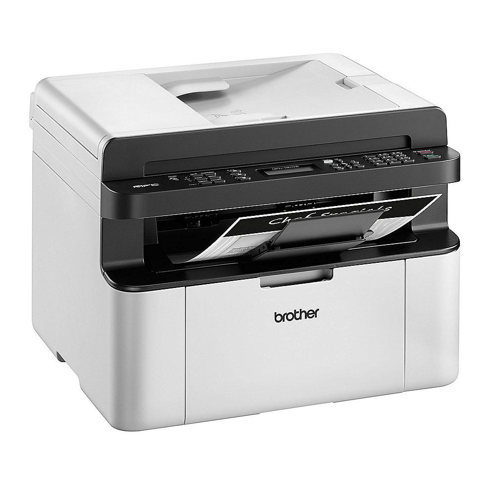 Brother MFC-1910W S/W-Laser-Multifunktionsdrucker Scanner Kopierer Fax WLAN