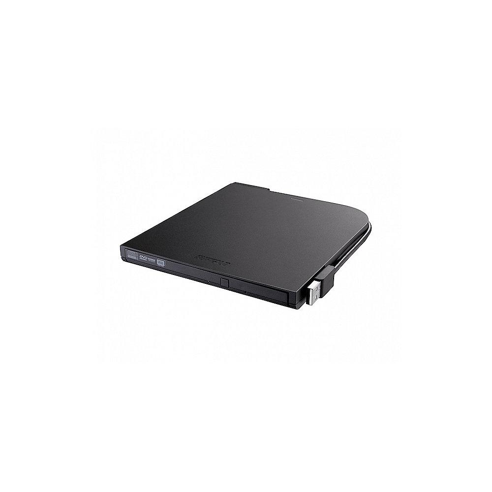 Buffalo DVSM-PT58U2VB-EU Ultra-thin 8x DVD Drive USB2.0 extern, Buffalo, DVSM-PT58U2VB-EU, Ultra-thin, 8x, DVD, Drive, USB2.0, extern
