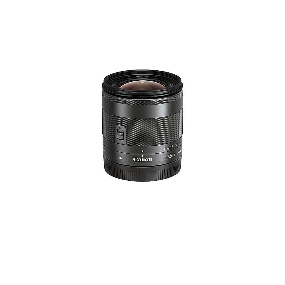 Canon EF-M 11-22mm 1:4.0-5.6 IS STM Weitwinkel Objektiv, Canon, EF-M, 11-22mm, 1:4.0-5.6, IS, STM, Weitwinkel, Objektiv