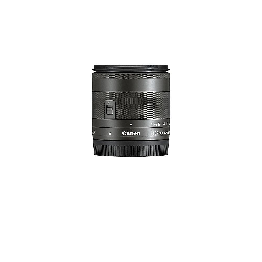 Canon EF-M 11-22mm 1:4.0-5.6 IS STM Weitwinkel Objektiv, Canon, EF-M, 11-22mm, 1:4.0-5.6, IS, STM, Weitwinkel, Objektiv