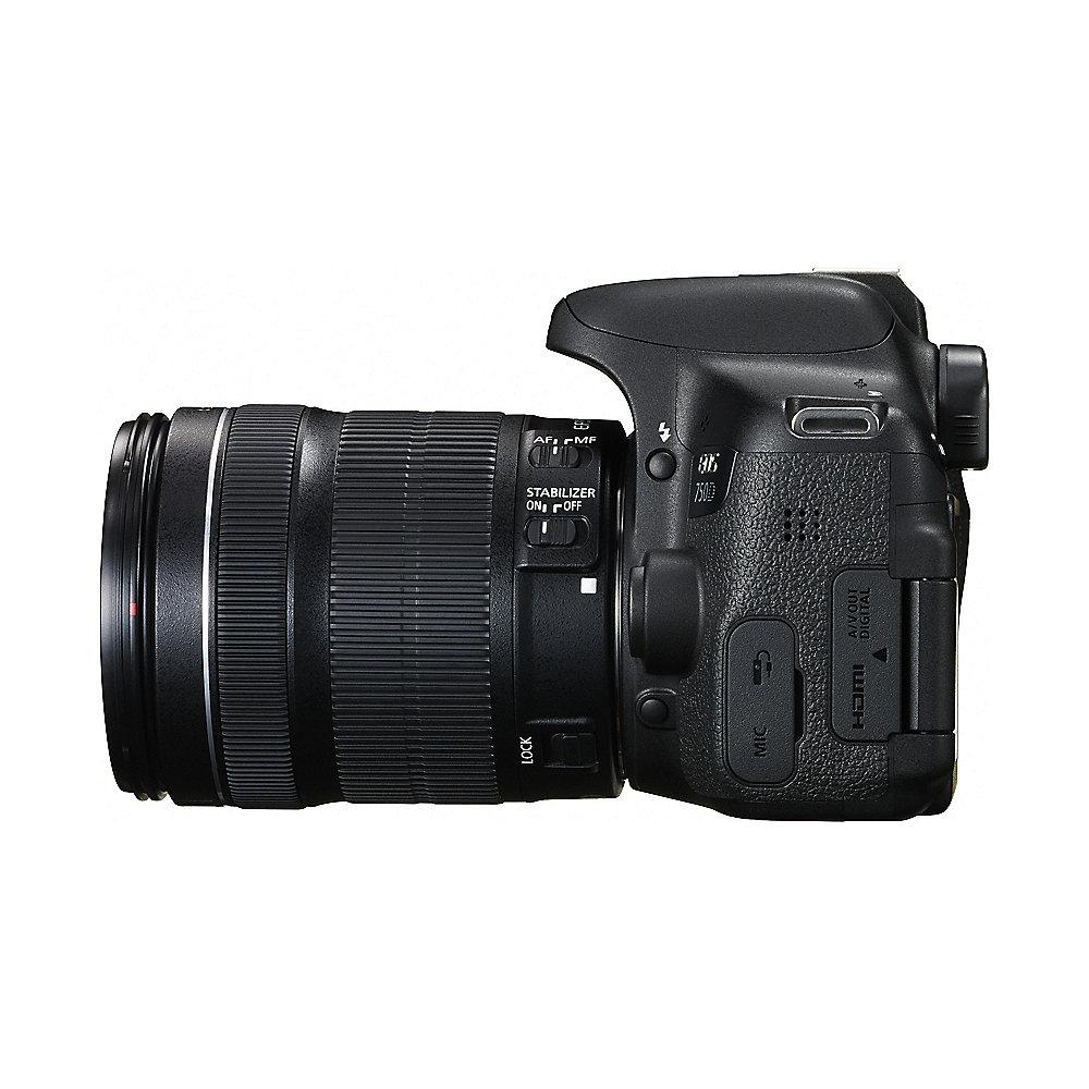 Canon EOS 750D Kit 18-135mm IS STM Spiegelreflexkamera, Canon, EOS, 750D, Kit, 18-135mm, IS, STM, Spiegelreflexkamera