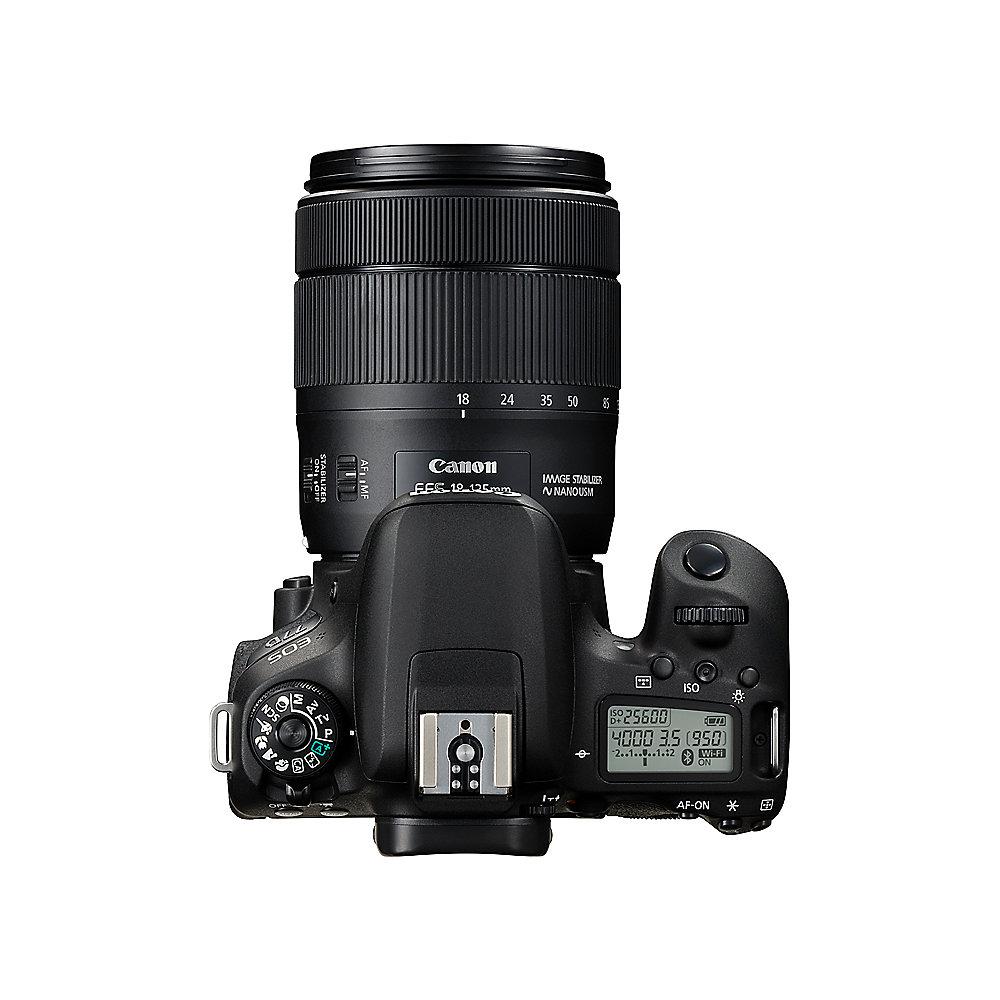 Canon EOS 77D Kit 18-135mm IS USM Spiegelreflexkamera, Canon, EOS, 77D, Kit, 18-135mm, IS, USM, Spiegelreflexkamera