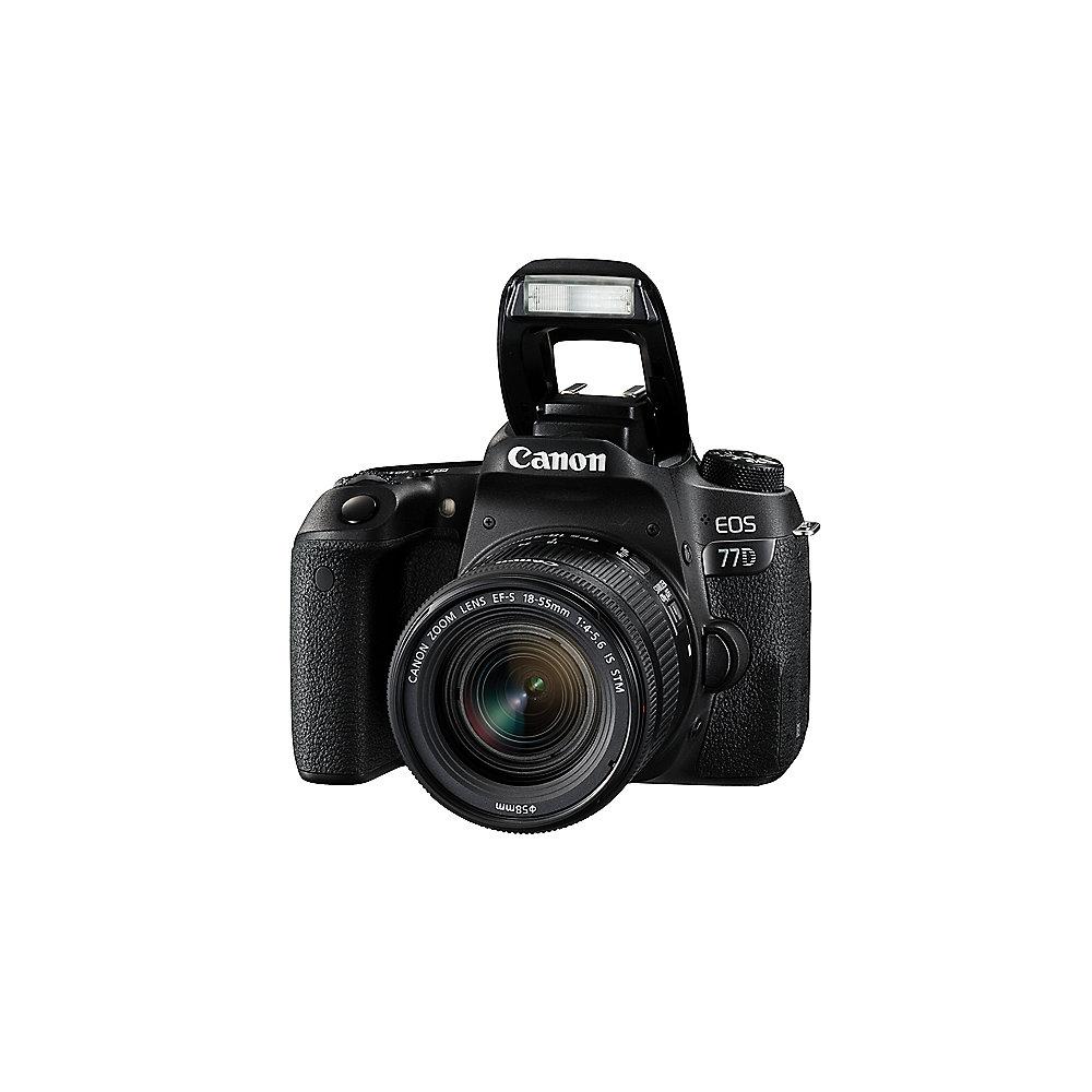 Canon EOS 77D Kit 18-55mm IS STM Spiegelreflexkamera