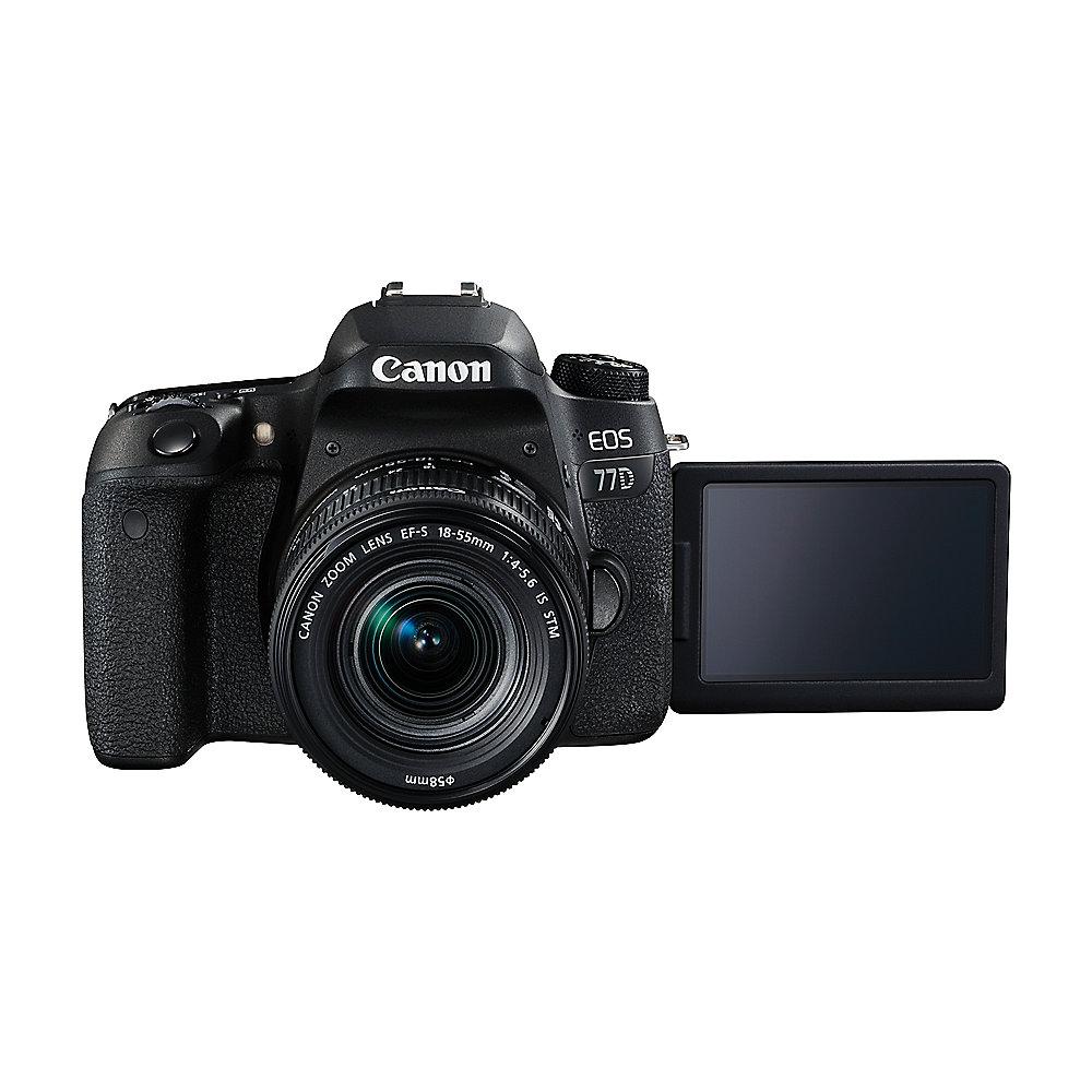 Canon EOS 77D Kit 18-55mm IS STM Spiegelreflexkamera