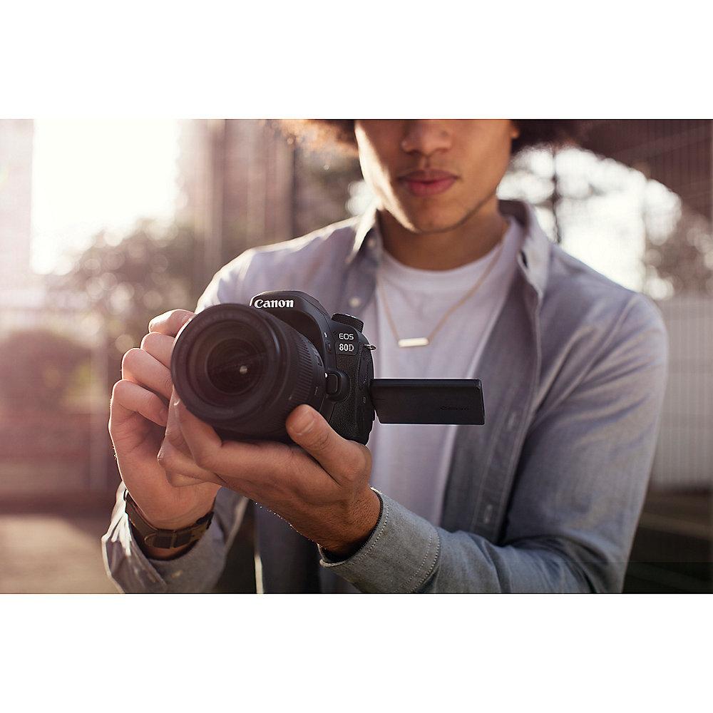 Canon EOS 80D Gehäuse Spiegelreflexkamera