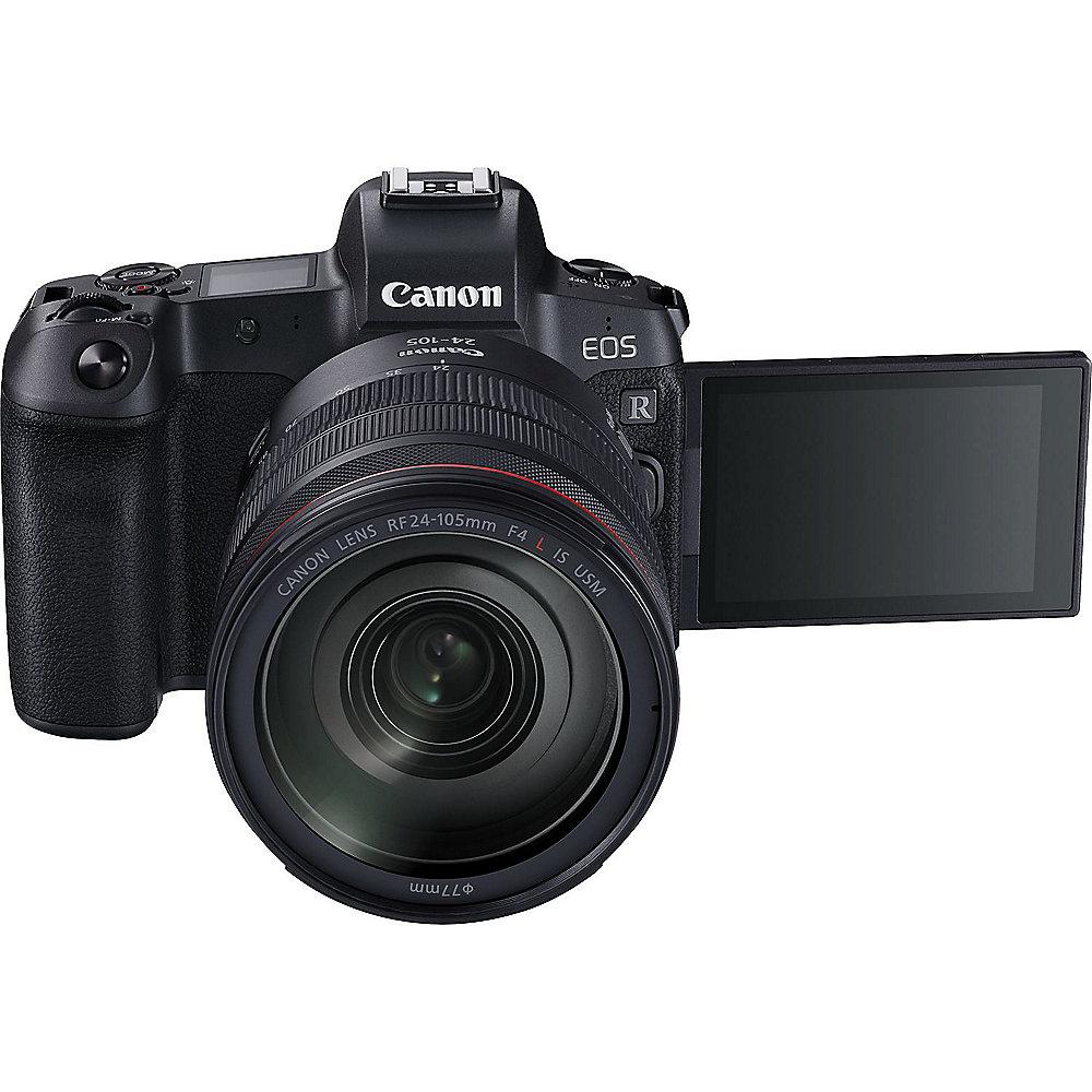 Canon EOS R Gehäuse  RF 24-105mm f/4L IS USM Objektiv  Bajonettadapter EF-EOS R