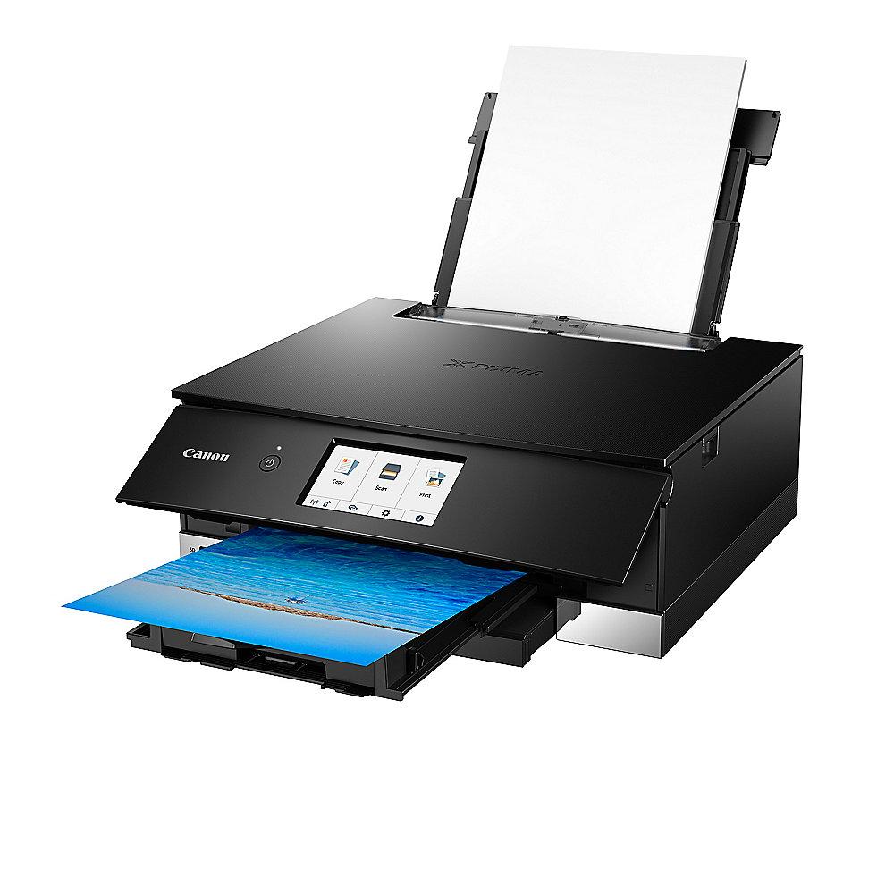 Canon PIXMA TS8250 Schwarz Multifunktionsdrucker Scanner Kopierer WLAN