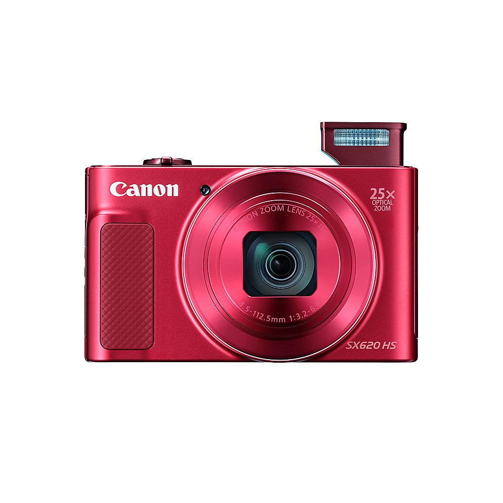 Canon PowerShot SX620 HS Digitalkamera rot, Canon, PowerShot, SX620, HS, Digitalkamera, rot