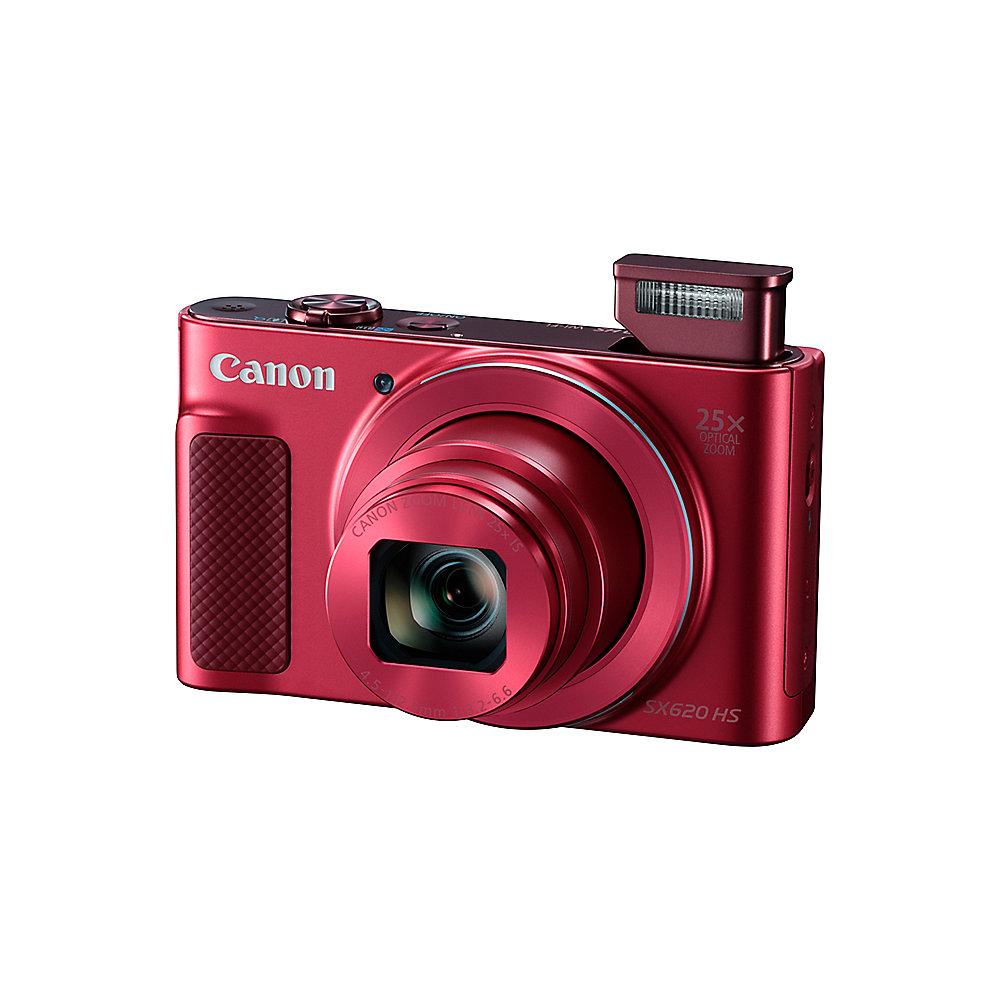 Canon PowerShot SX620 HS Digitalkamera rot, Canon, PowerShot, SX620, HS, Digitalkamera, rot