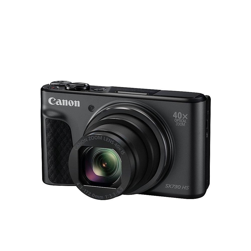 Canon PowerShot SX730 HS Digitalkamera schwarz, Canon, PowerShot, SX730, HS, Digitalkamera, schwarz