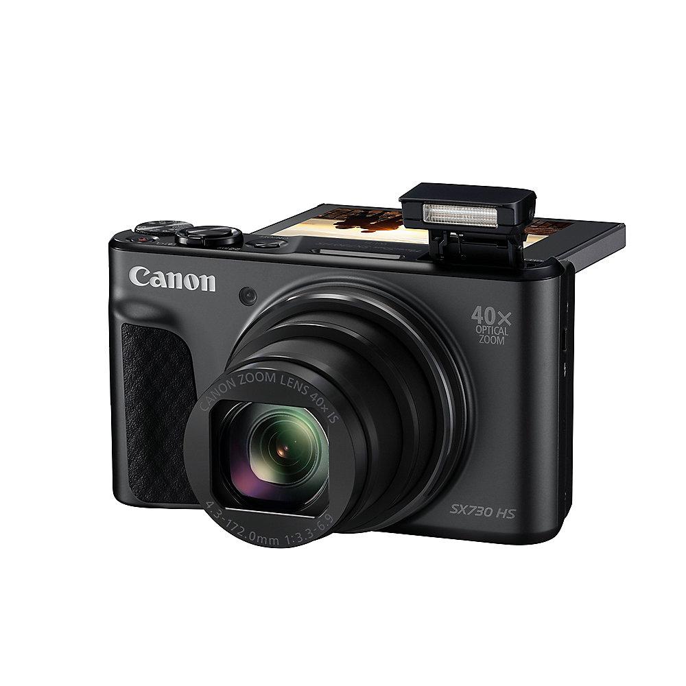 Canon PowerShot SX730 HS Digitalkamera schwarz, Canon, PowerShot, SX730, HS, Digitalkamera, schwarz