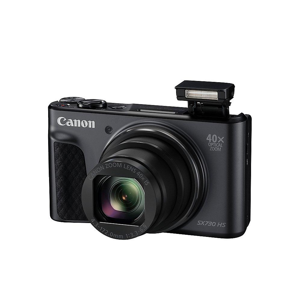 Canon PowerShot SX730 HS Digitalkamera schwarz, Canon, PowerShot, SX730, HS, Digitalkamera, schwarz