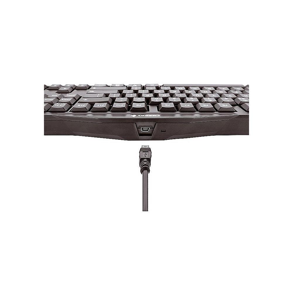 Cherry MX-Board 3.0 Gaming Tastatur Black Level Englisch/US €-Symbol, Cherry, MX-Board, 3.0, Gaming, Tastatur, Black, Level, Englisch/US, €-Symbol