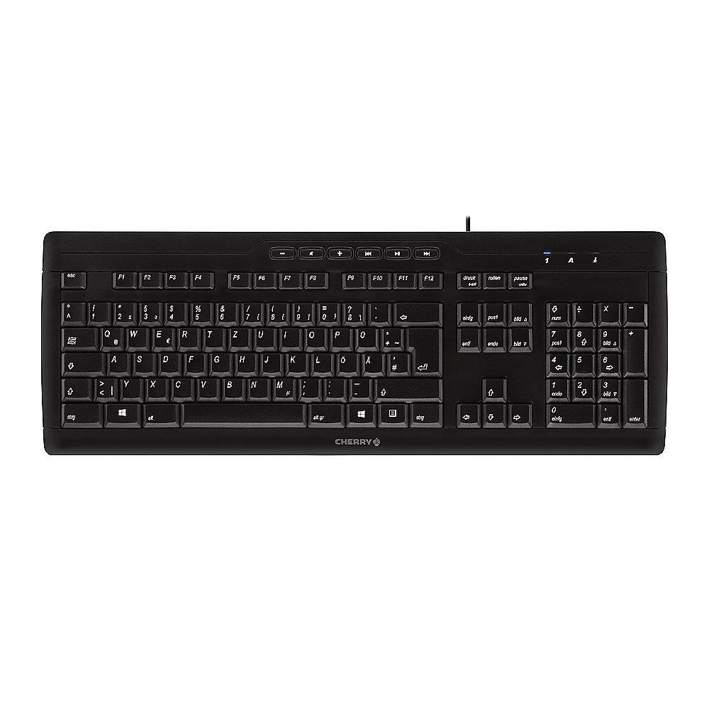 Cherry Stream 3.0 Tastatur USB schwarz
