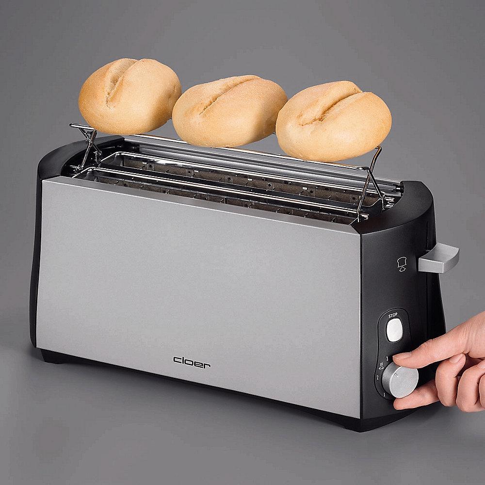 Cloer 3710 Toaster Edelstahl