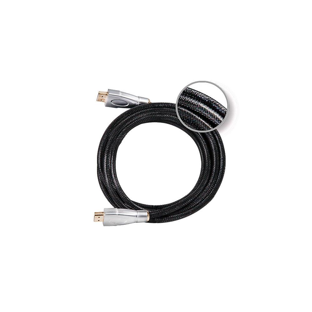 Club 3D HDMI 2.0 Kabel 1m Premium High Speed UHD Ethernet St./St. schwarz