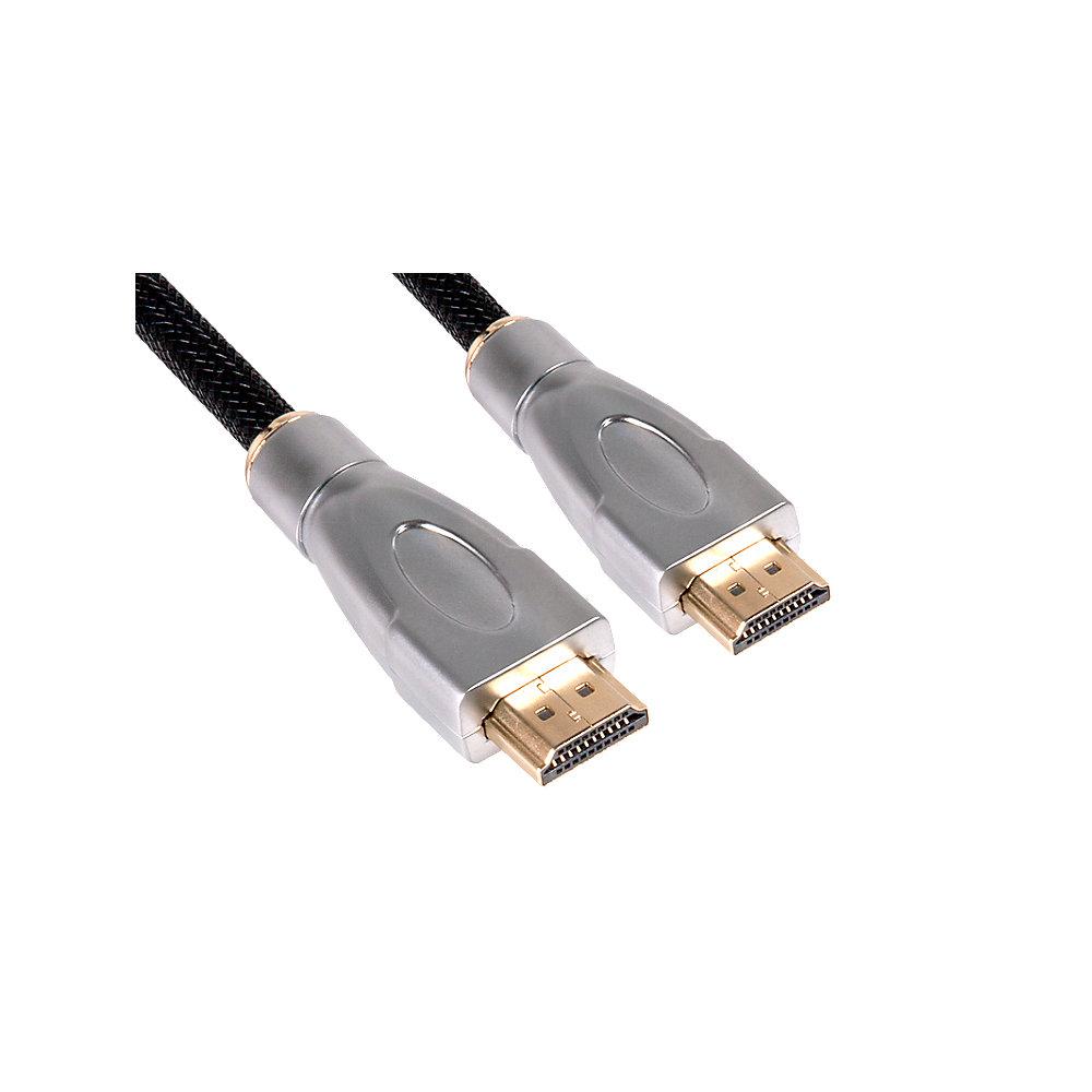 Club 3D HDMI 2.0 Kabel 1m Premium High Speed UHD Ethernet St./St. schwarz