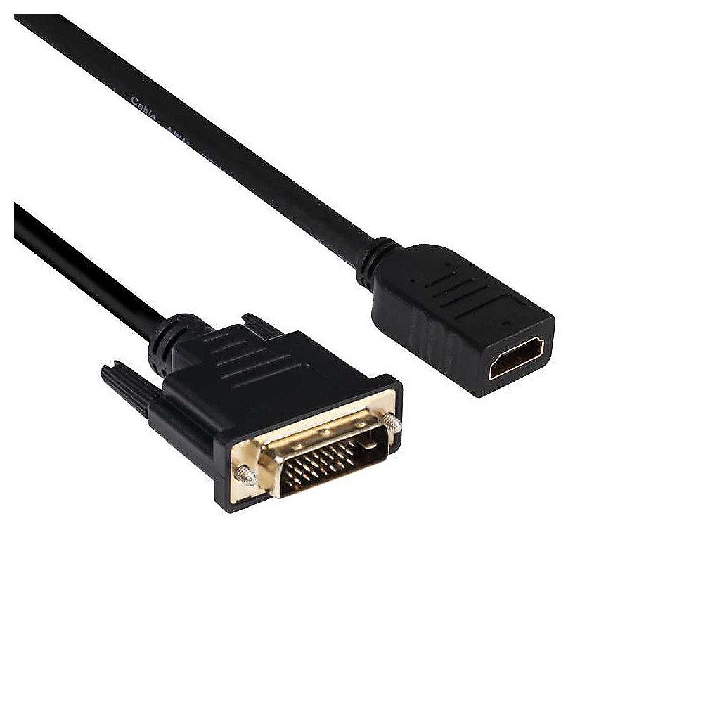 Club 3D HDMI Adapterkabel 2m HDMI zu DVI-D bidirektional schwarz CAC-1211, Club, 3D, HDMI, Adapterkabel, 2m, HDMI, DVI-D, bidirektional, schwarz, CAC-1211