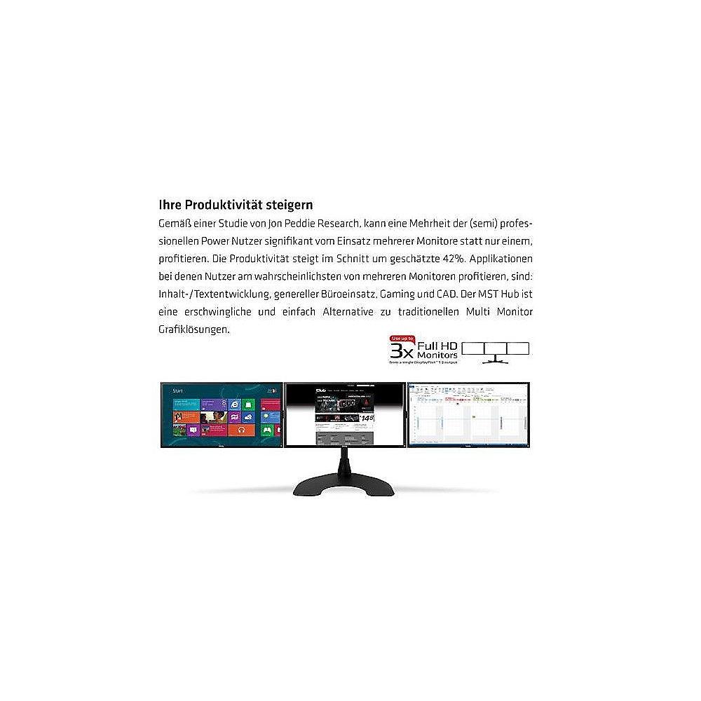 Club 3D MST Hub HDMI 1-3  1x MiniDP Adapter CSV-5300H, Club, 3D, MST, Hub, HDMI, 1-3, 1x, MiniDP, Adapter, CSV-5300H