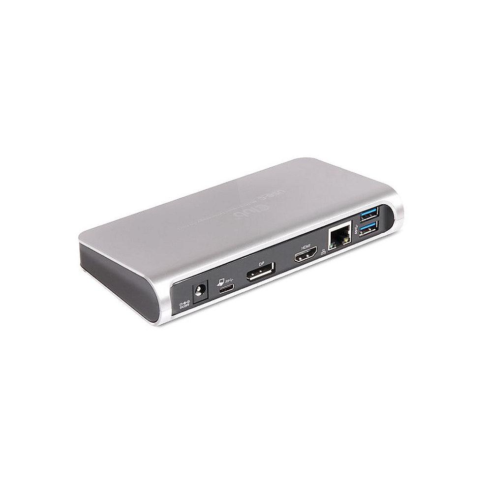 Club 3D SenseVision USB 3.0 Typ-C MST Dock mit Ladefunktion CSV-1560