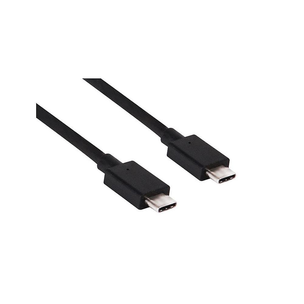 Club 3D USB 3.1 Kabel 0,8m Typ-C Power Delivery 4K 60Hz St./St. schwarz CAC-1522
