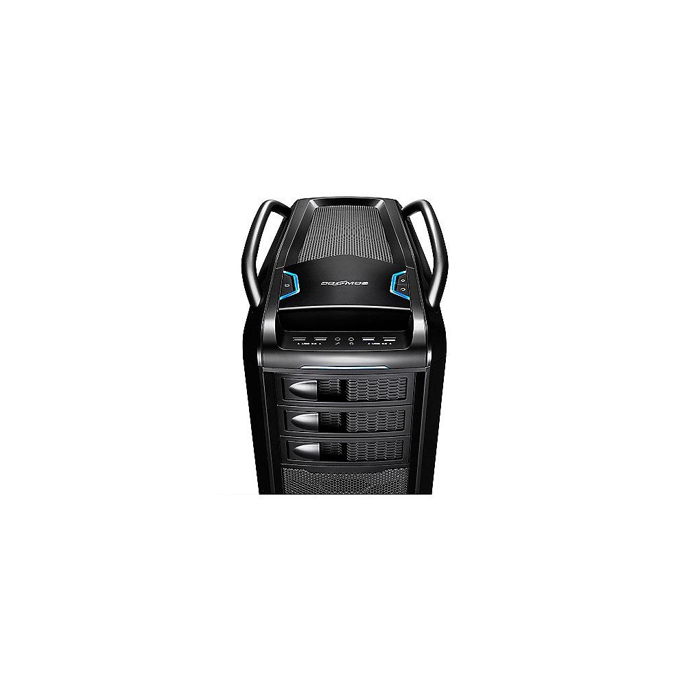 Cooler Master Cosmos SE Midi Tower Gehäuse Schwarz mit Seitenfenster, Cooler, Master, Cosmos, SE, Midi, Tower, Gehäuse, Schwarz, Seitenfenster