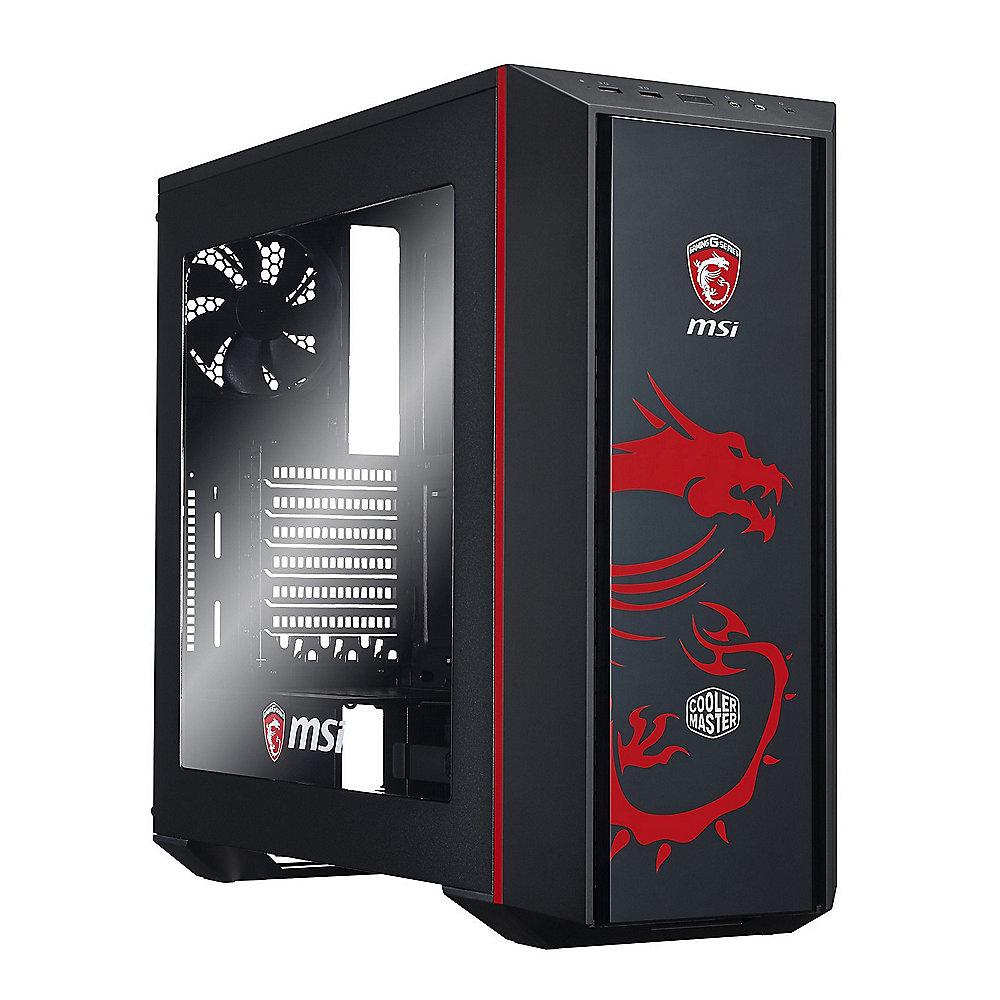 Cooler Master MasterBox 5 MSI Edition Midi Tower ATX Gehäuse USB3.0 schwarz, Cooler, Master, MasterBox, 5, MSI, Edition, Midi, Tower, ATX, Gehäuse, USB3.0, schwarz