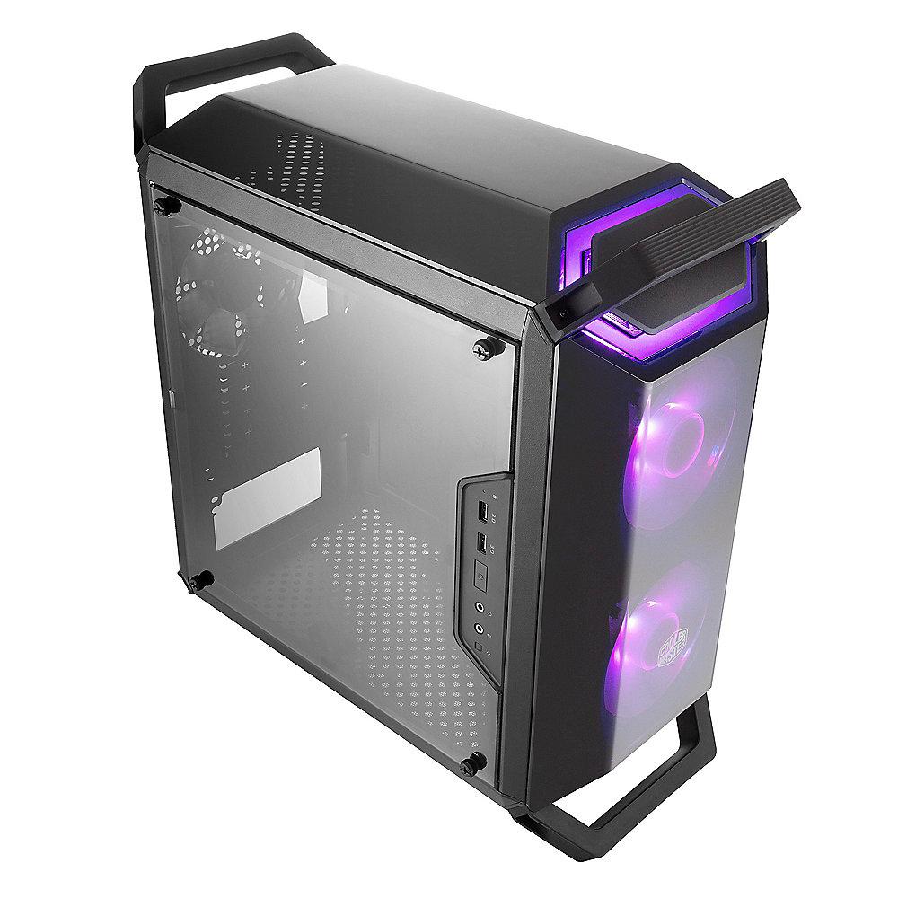 Cooler Master MasterBox Q300P Midi Tower ATX Gehäuse mit Acrylfenster