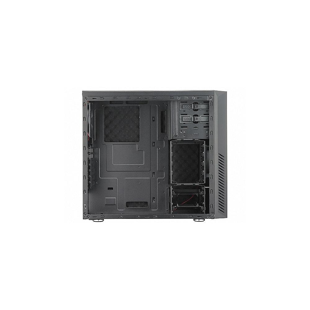 Cooler Master Silencio 550 Midi Tower - ATX Schwarz  (o.NT) schallgedämmt, Cooler, Master, Silencio, 550, Midi, Tower, ATX, Schwarz, , o.NT, schallgedämmt