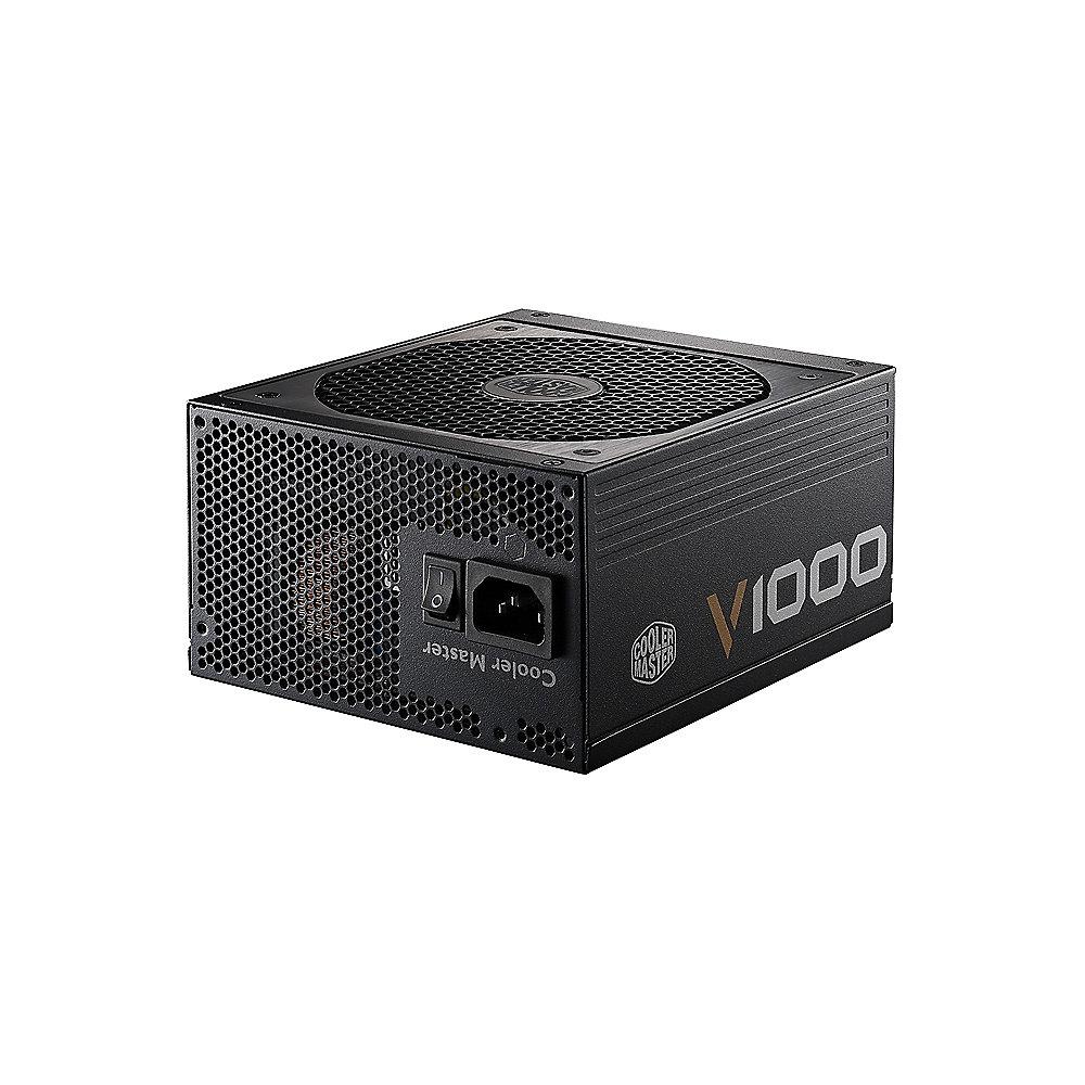 Cooler Master V-Series V1000 1000W 80  Gold ATX 2.31 vollmodular 135mm Lüfter