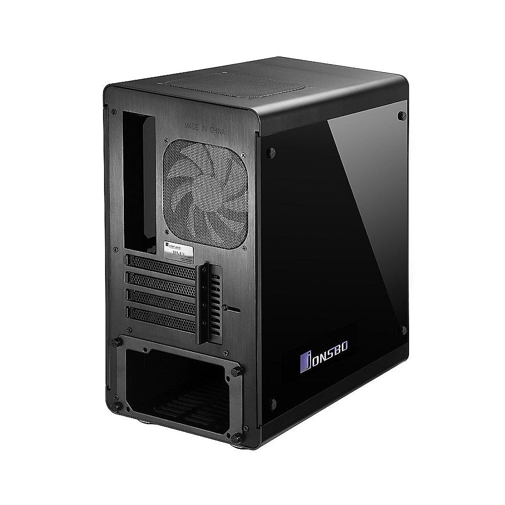 Cooltek Jonsbo RM3 Mini Tower mATX Gehäuse mit Seitenfenster, USB3.0, Schwarz, Cooltek, Jonsbo, RM3, Mini, Tower, mATX, Gehäuse, Seitenfenster, USB3.0, Schwarz