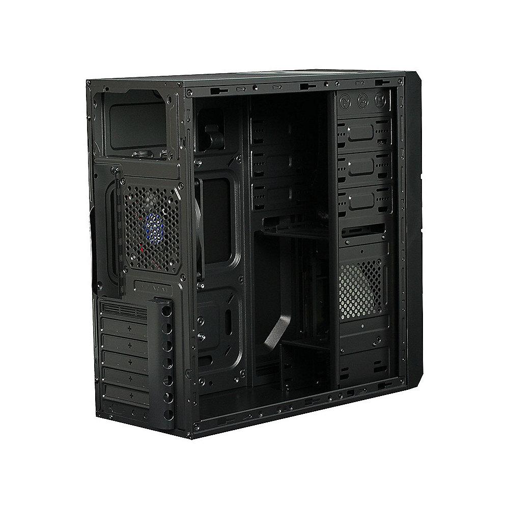 Cooltek KX Blue Midi Tower ATX Gehäuse schwarz/blau USB3.0, Cooltek, KX, Blue, Midi, Tower, ATX, Gehäuse, schwarz/blau, USB3.0