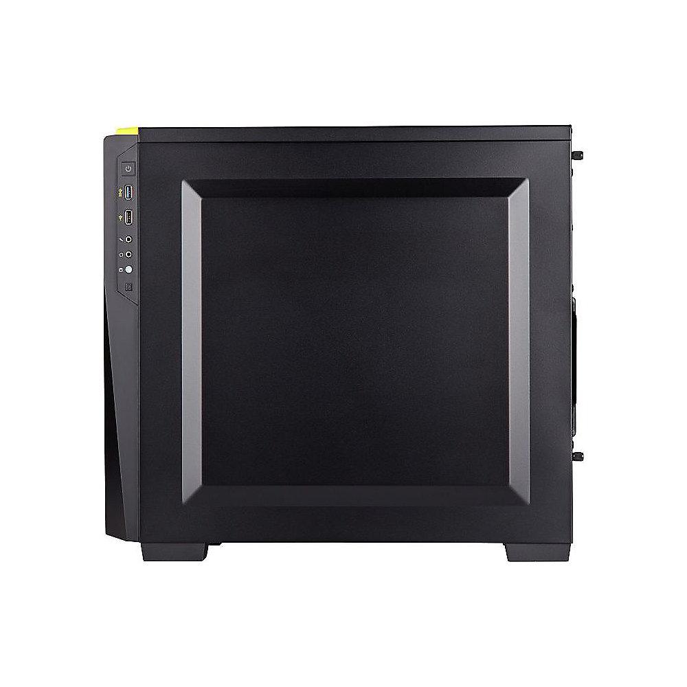 Corsair Carbide SPEC-04 LED Schwarz/Gelb Midi Tower Gaming Gehäuse m. Fenster