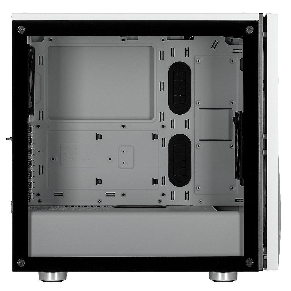 Corsair Carbide SPEC-06 White Midi Tower Gaming Gehäuse, TG Seitenfenster