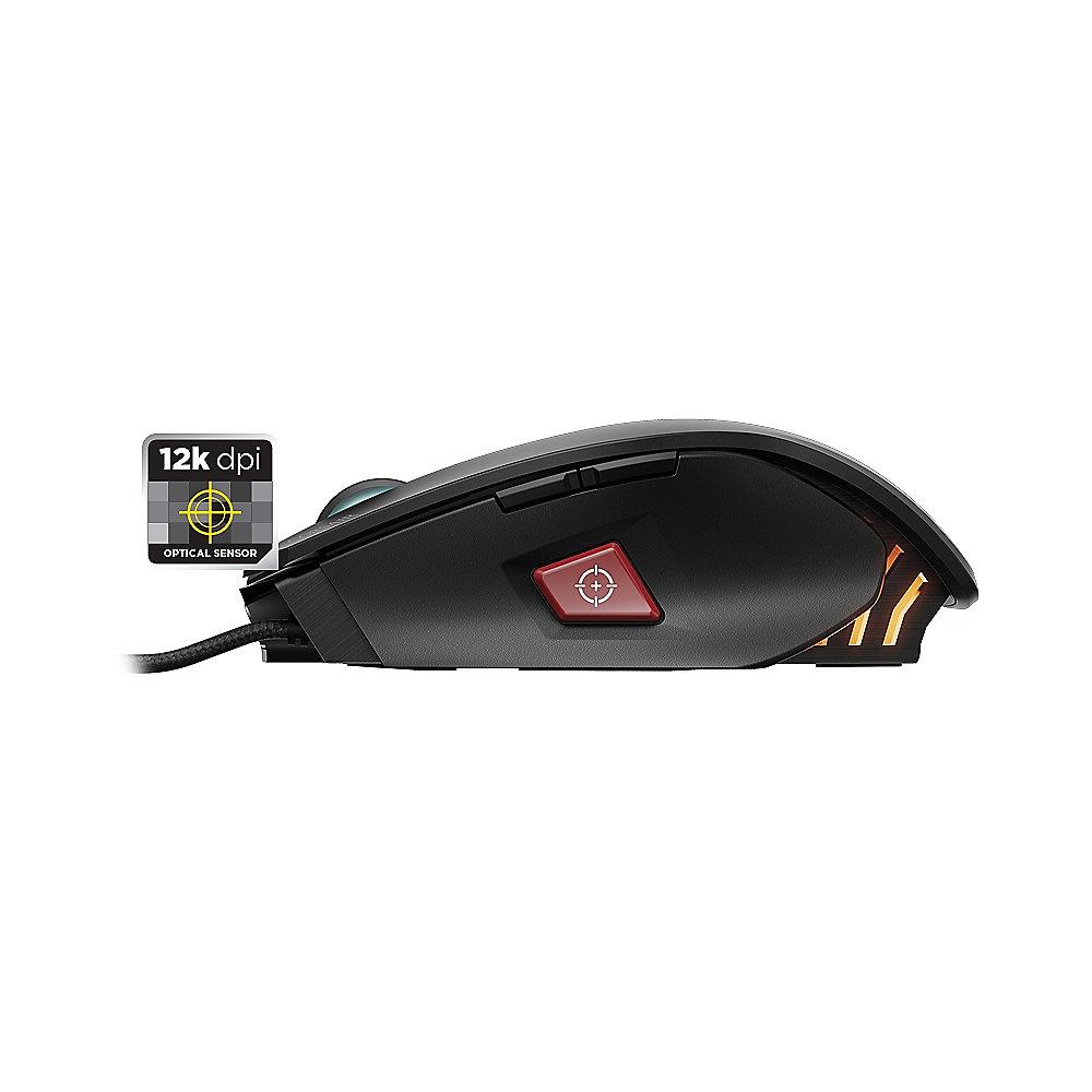 Corsair Gaming M65 PRO Laser Gaming Maus 12.000 dpi schwarz CH-9300011-EU