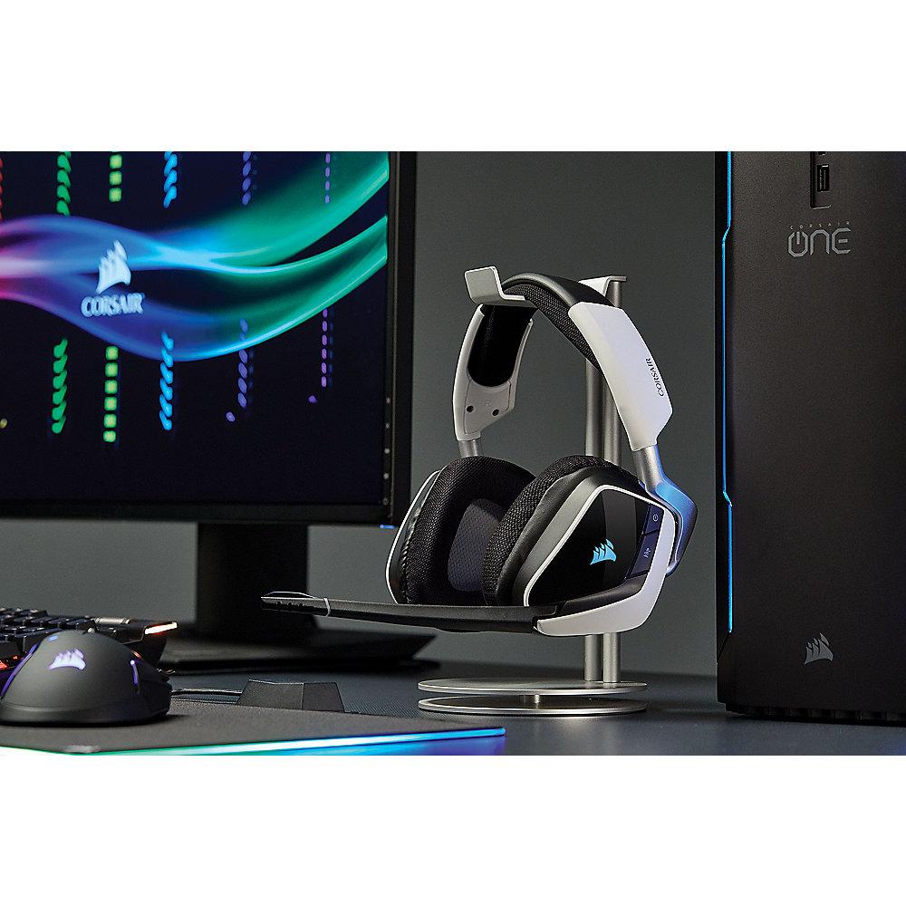 Corsair Gaming VOID PRO Wireless RGB WHITE Dolby 7.1 Surround Gaming Headset