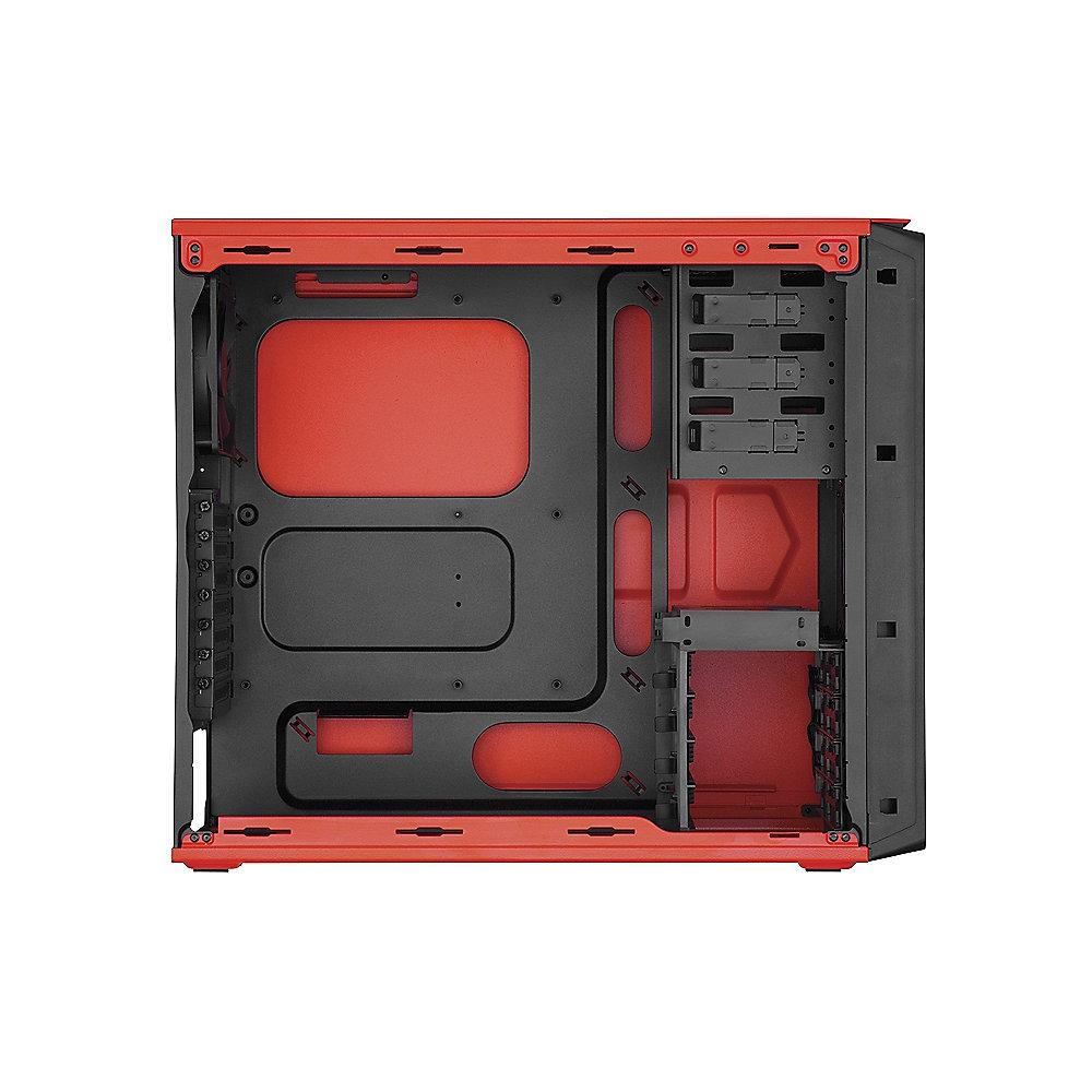 Corsair Graphite 230T Midi Tower ATX/mATX/Mini-ITX rot/graphit  Seitenfenster