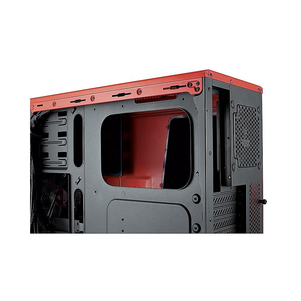 Corsair Graphite 230T Midi Tower ATX/mATX/Mini-ITX rot/graphit  Seitenfenster