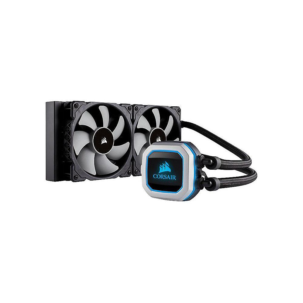 Corsair Hydro Series H100i Pro Wasserkühlung Intel und AMD CPU, Corsair, Hydro, Series, H100i, Pro, Wasserkühlung, Intel, AMD, CPU