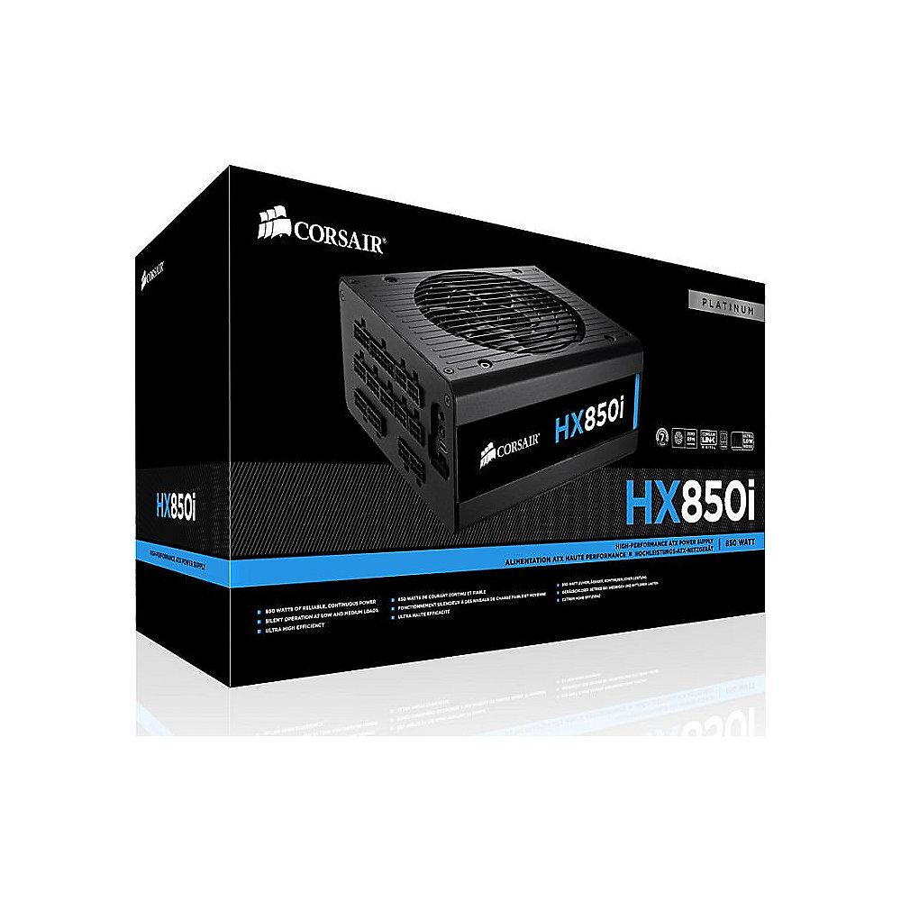 Corsair Professional Series HX850i ATX 2.4 Netzteil 80  Platinum 140mm Lüfter