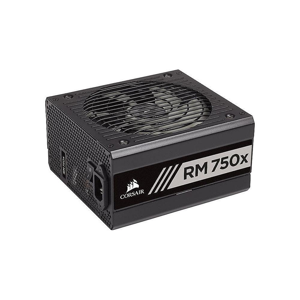 Corsair RMx Series RM750x V2 750 Watt Netzteil 80  Gold (modular) 140 mm Lüfter