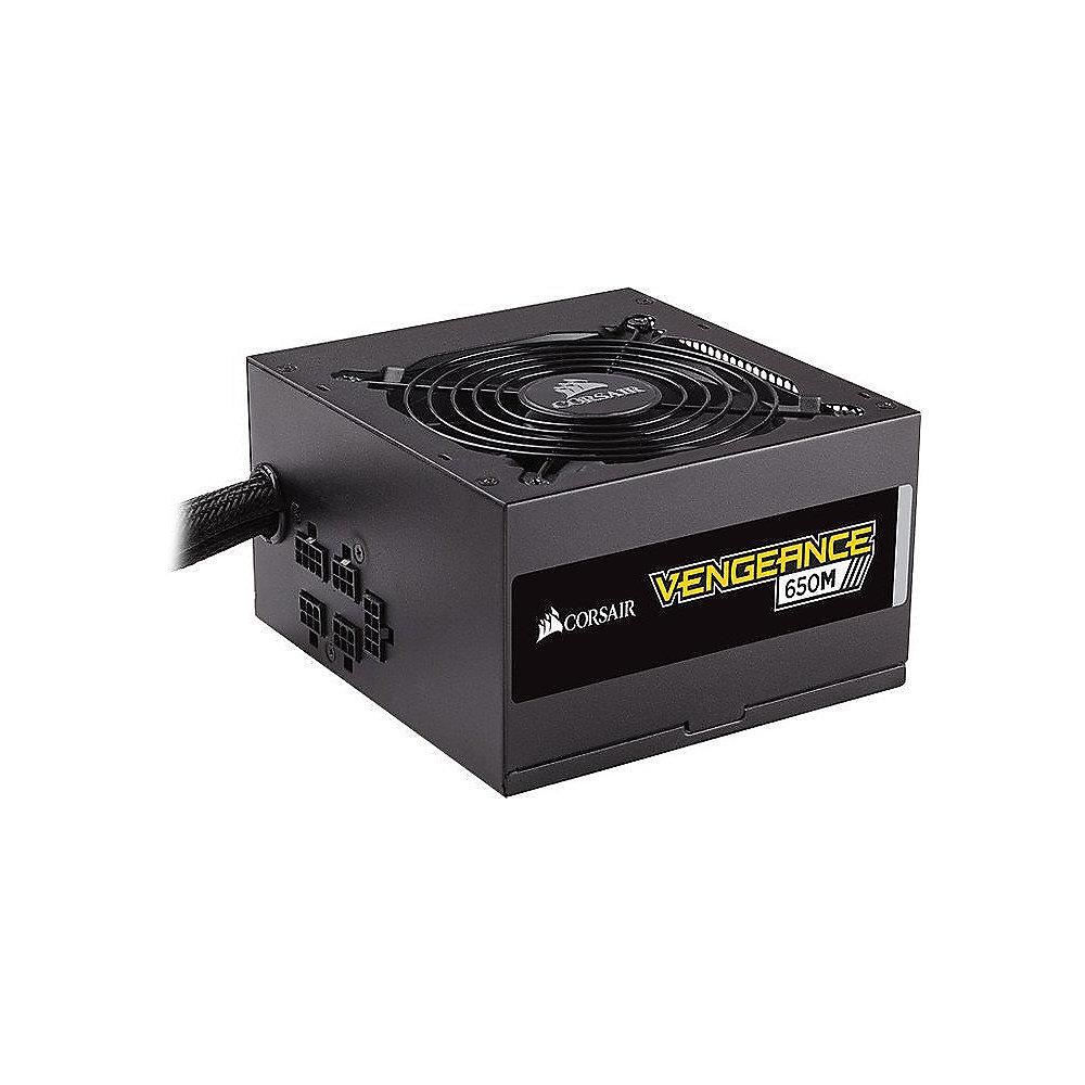 Corsair Vengeance V650M ATX12V 2.4 Netzteil 80  Bronze Teilmodular 120mm Lüfter, Corsair, Vengeance, V650M, ATX12V, 2.4, Netzteil, 80, Bronze, Teilmodular, 120mm, Lüfter