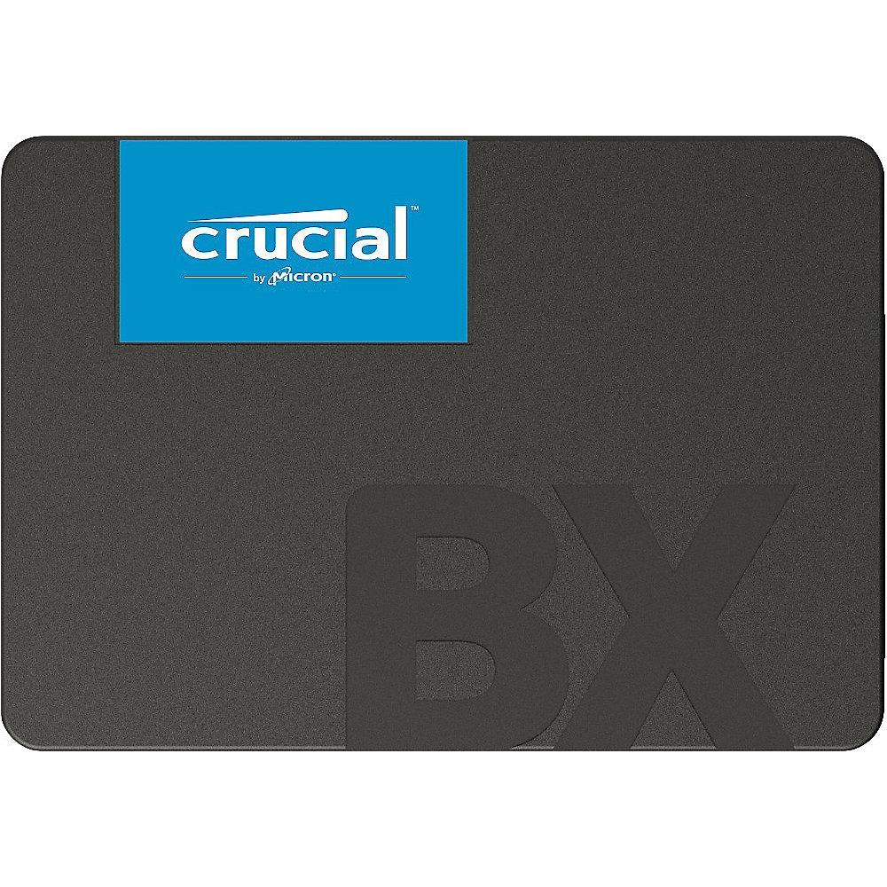 Crucial BX500 SSD 120GB 2.5zoll Micron 3D NAND SATA600 - 7mm, Crucial, BX500, SSD, 120GB, 2.5zoll, Micron, 3D, NAND, SATA600, 7mm